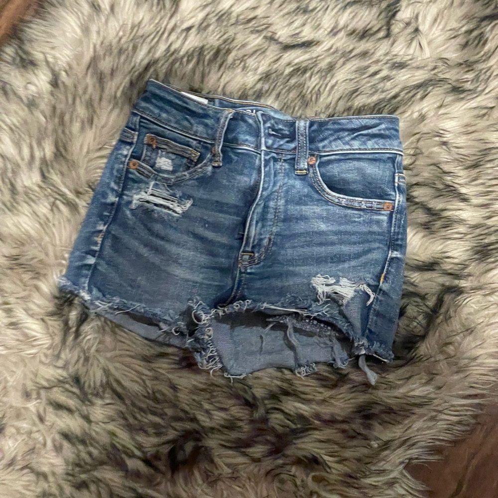 Distressed Denim Women's Shorts